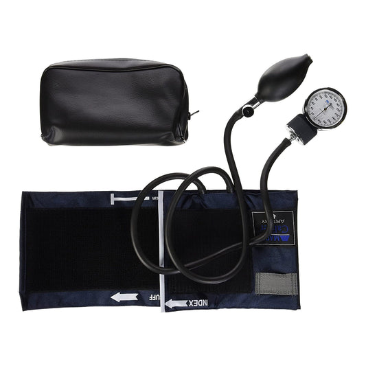 Legacy™ Aneroid Sphygmomanometer, Large, Black, 1/Ea
