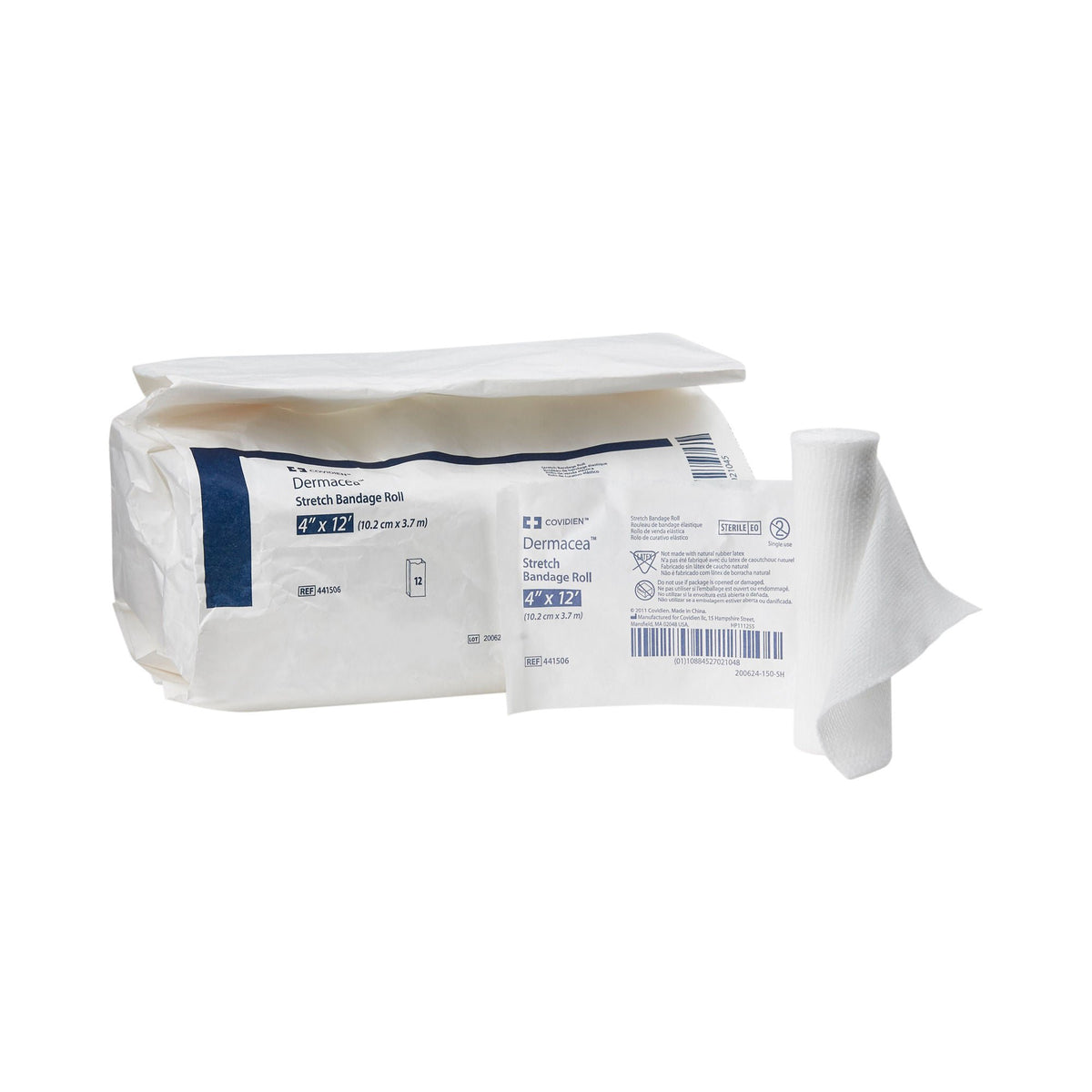 Dermacea™ Sterile Conforming Bandage, 4 Inch X 4-1/10 Yard, 1-Ply, 96/Cs