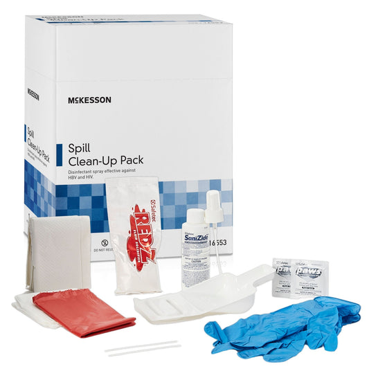 McKesson Bloodborne Pathogen Spill Clean-Up Pack, 30/CS