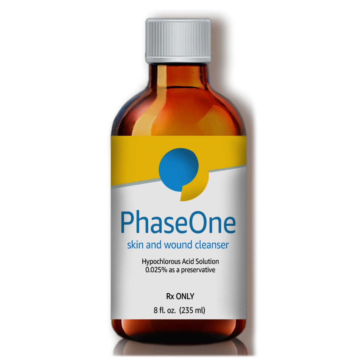 PhaseOne® Wound Cleanser, 8-ounce bottle, 4/BX