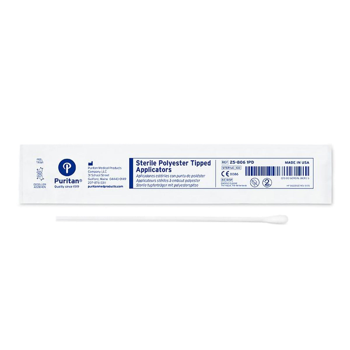 Puritan® Swabstick, 6-Inch Length, 1000/CS