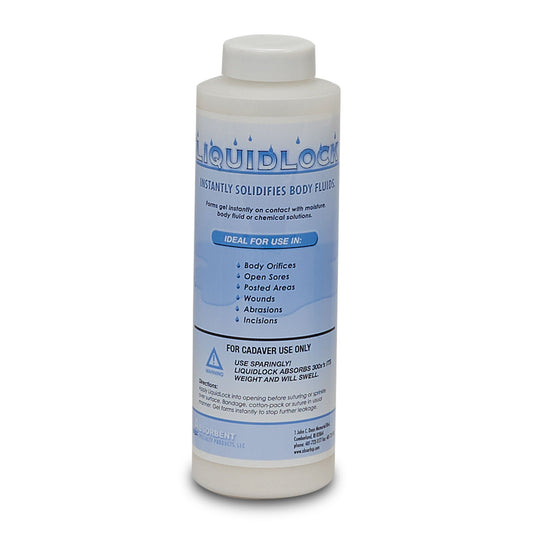 Solidifier, Liq Lock 12Oz (12/Cs) Absppr, 12/Cs