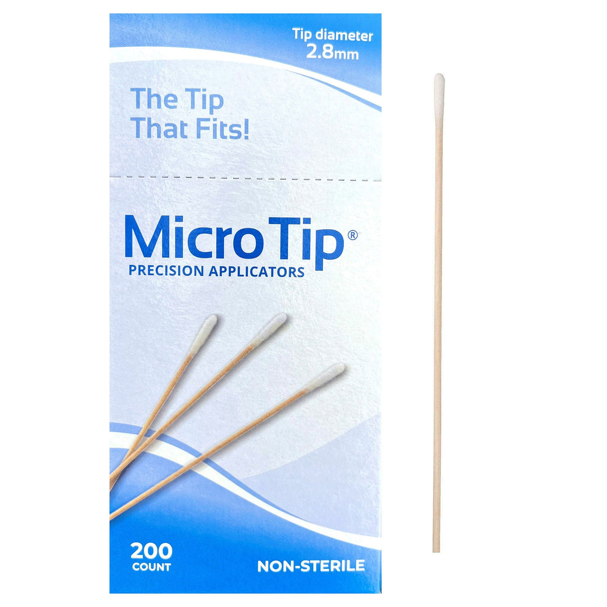 Micro-Tip™ Swabstick, 200/Bx