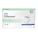 MCKESSON ULTRA HEAVY ABSORBENT UNDERWEAR, SMALL, SOLD AS 4/CASE MCKESSON UWBSM