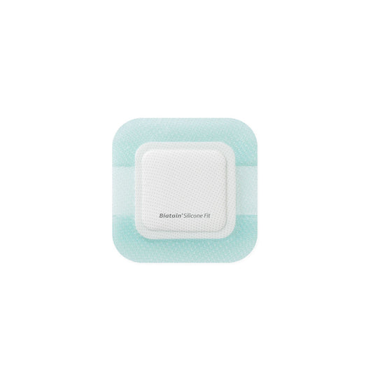 Dressing, Foam Silicone Fit Biatain 5X5" (10/Bx), 10/Bx
