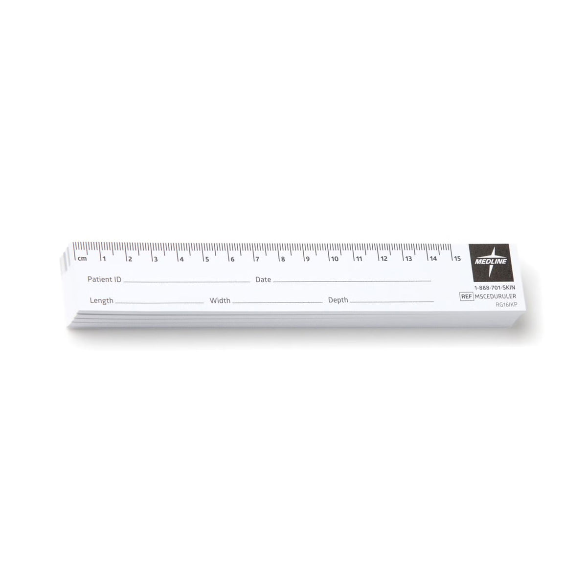 Educare® Wound Measuring Ruler, 10/PK
