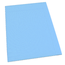 BIB, 17¾"X 12 7/8", MINT GREEN, 500/CS, SOLD AS CASE DYNAREX 10000058