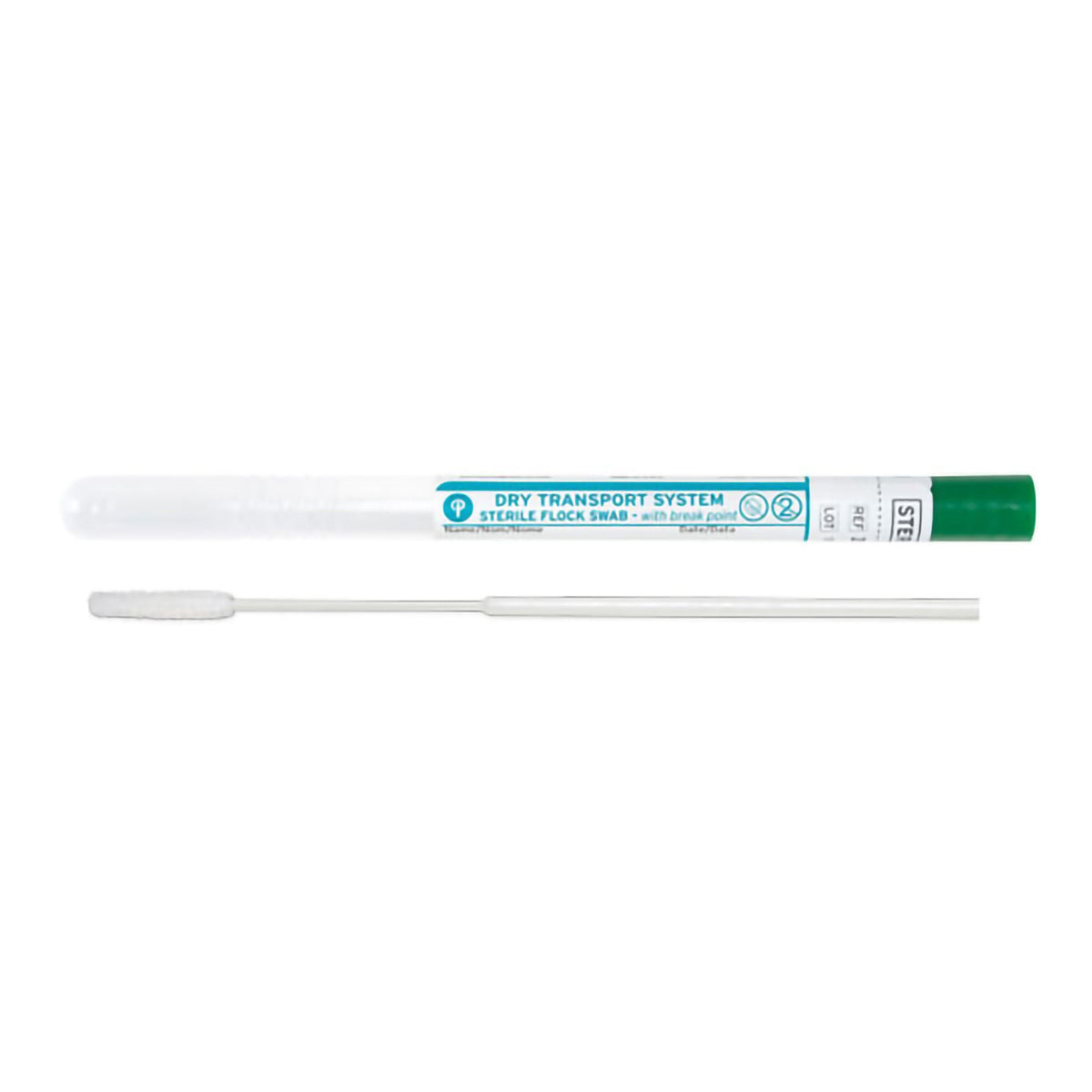 Hydraflock® Nasopharyngeal Collection Swab, 6-Inch Length, 50/Bx