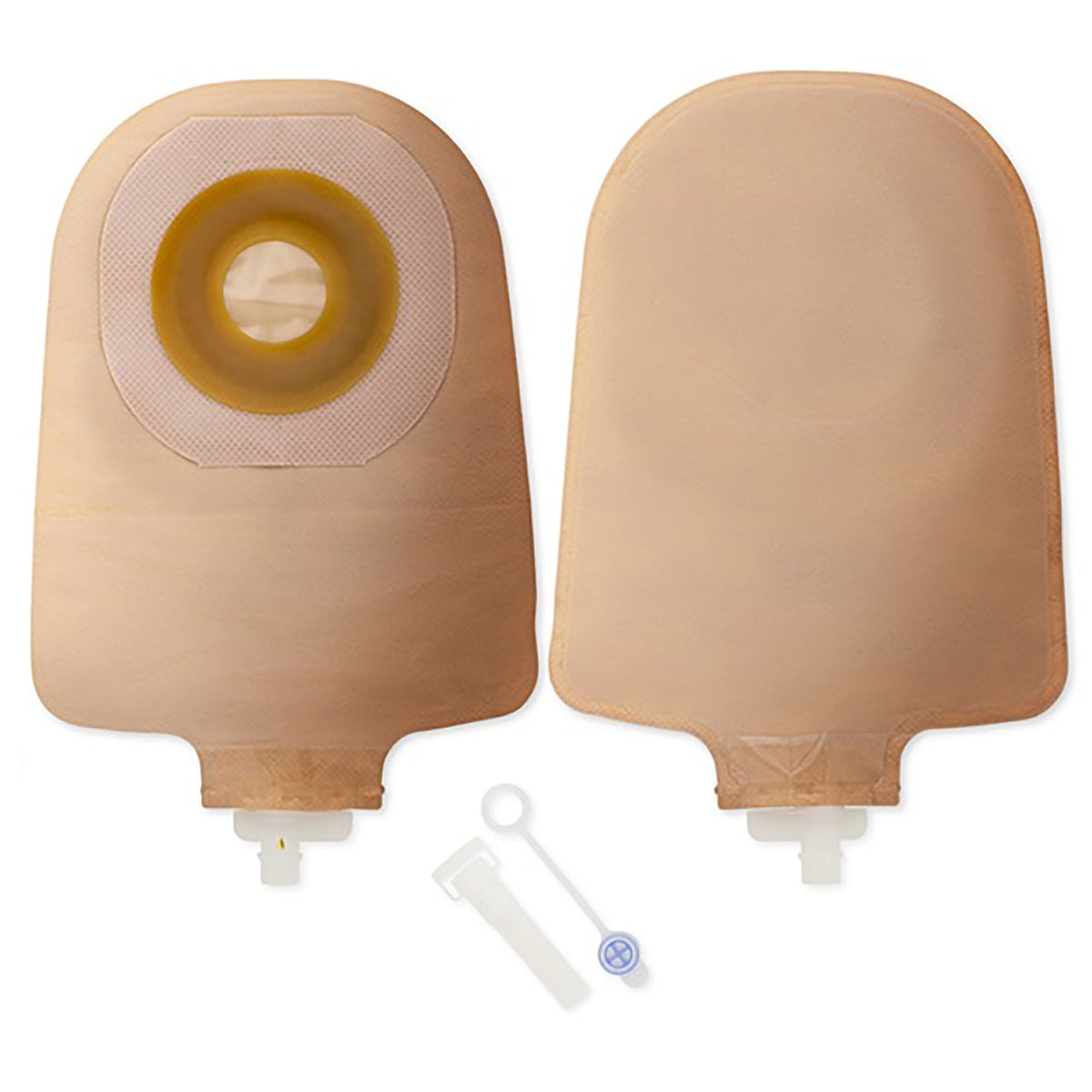 Premier™ One-Piece Transparent Urostomy Pouch, Cut to Fit Stomas up to 64 mm, 10/BX