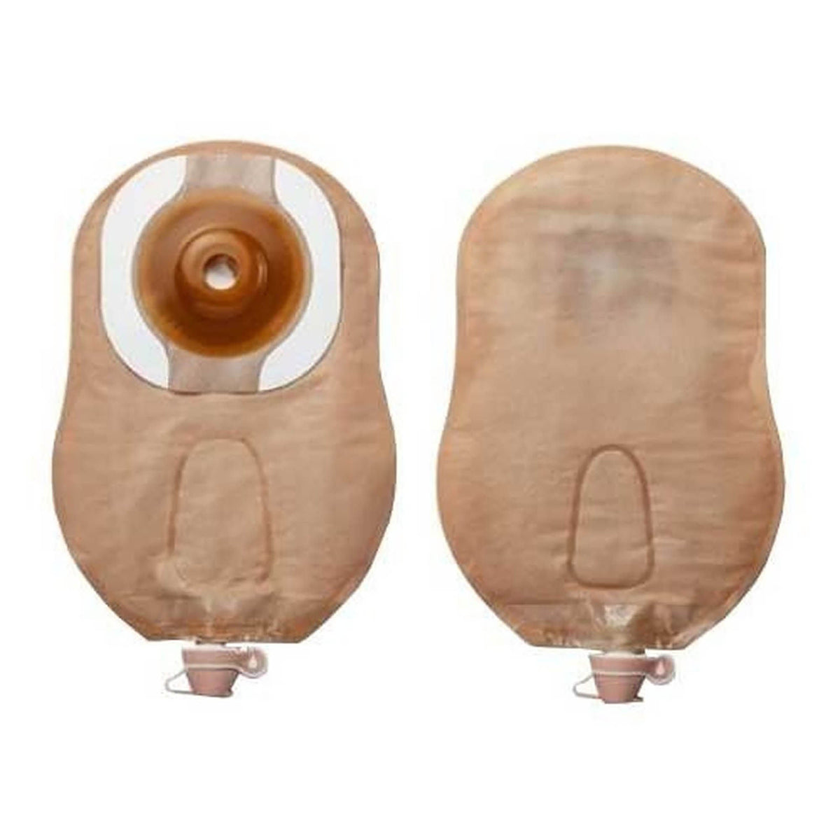 Premier™ 84899 One-Piece Ultra-Clear Urostomy Pouch, Pre-cut to Fit 44 mm Stomas, 5/BX