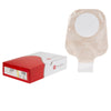 New Image™ 2-Piece Ultra-Clear Ostomy Pouch, Pre-cut to Fit 102mm Stomas, Yellow, 10/BX