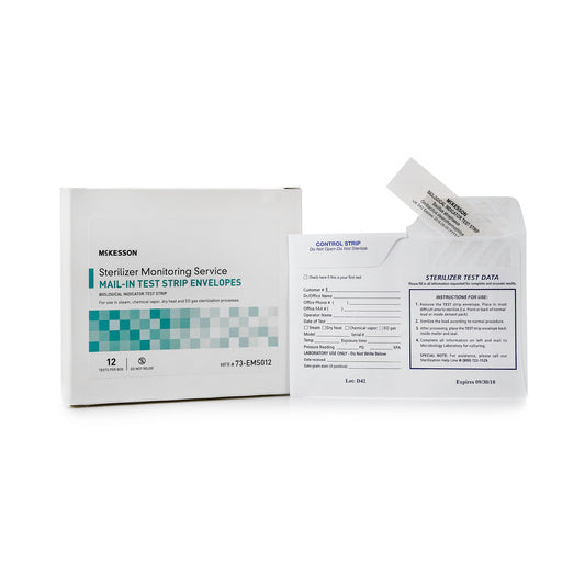 McKesson Sterilizer Monitoring Mail-In Service, 120/CS