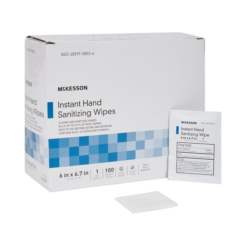 MCKESSON HAND SANITIZING WIPES, SOLD AS 1000/CASE MCKESSON 16-3500