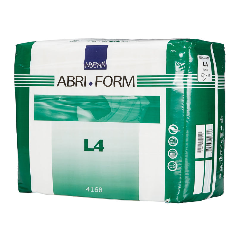 ABRI-FORM™ COMFORT L4 INCONTINENCE BRIEF, LARGE, SOLD AS 36/CASE ABENA 4168