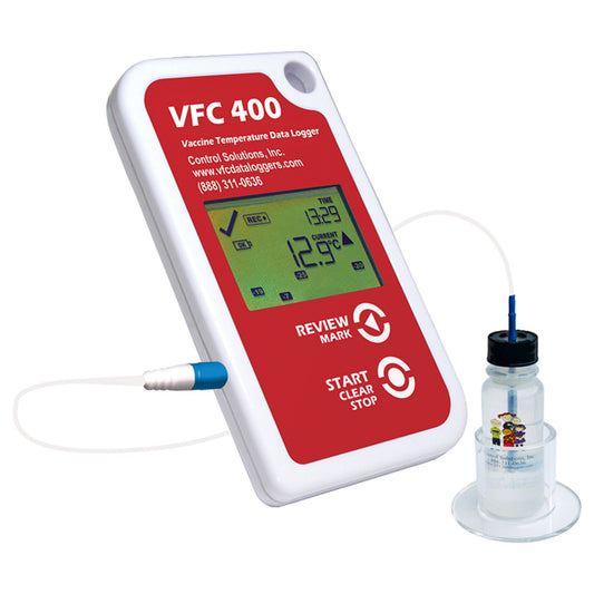 MONITORING KIT, VACCINE W/DATALOGGER & PROBE 10', 1/EA