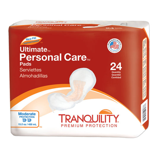 Tranquility® Ultimate Bladder Control Pad, 6.5 X 13.5 Inch, 96/Cs