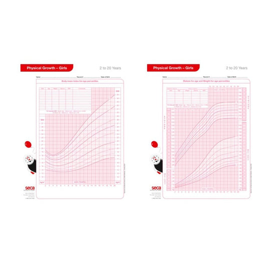 Seca Growth Chart, 100/Pk