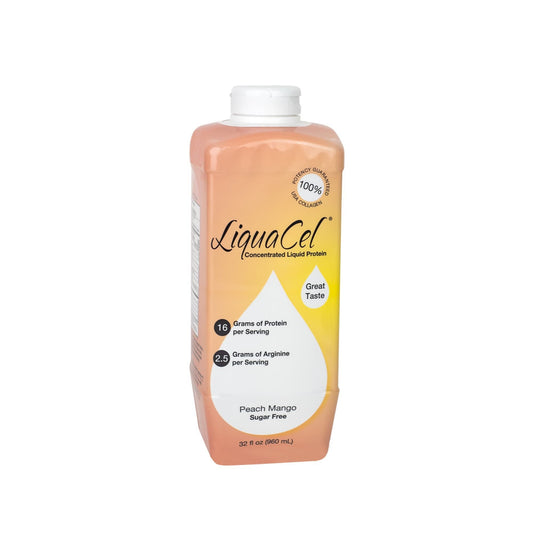 LiquaCel® Peach Mango Concentrated Liquid Protein, 32-ounce bottle, 1/EA