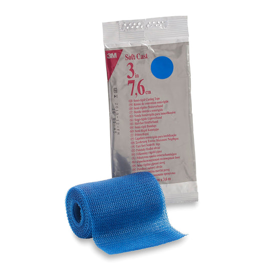 Tape, Cast Scotchcast 3"X4Ydssoft Blu (10Rl/Cs) 3Morth, 10/Cs