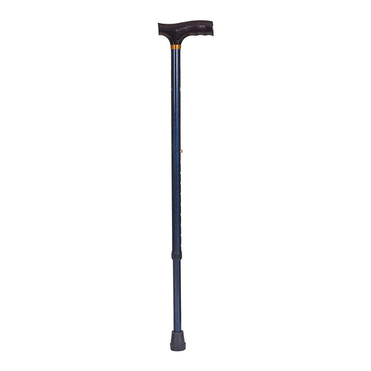 Dmi® Lightweight Adjustable T-Handle Cane, Blue, 31 – 40 Inch Height, 1/Ea
