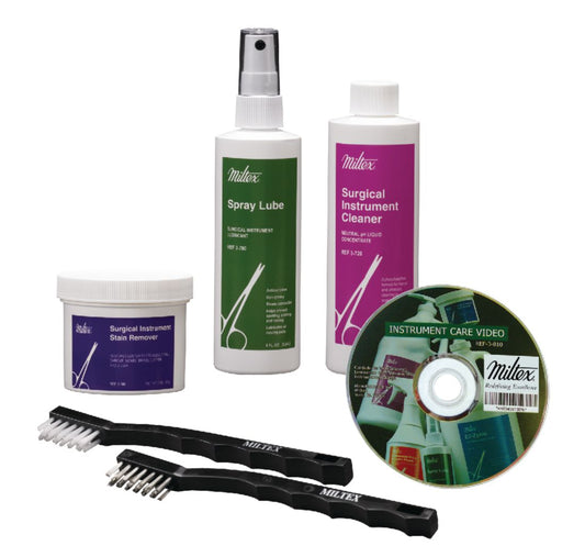 Miltex Instrument Care System Kit Instrument Care 25-Minute Instructional Video -3-810