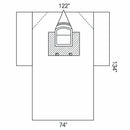 CRANIOTOMY DRAPE, (9/CS)KIMCLK, 9/CS