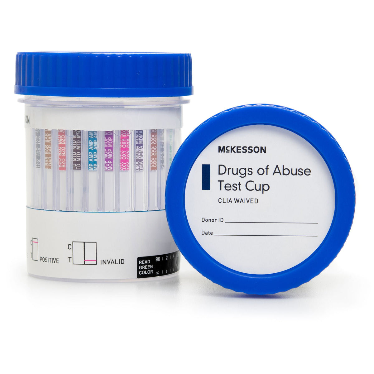 McKesson 12-Drug Panel with Adulterants Drugs of Abuse Test, 25/BX