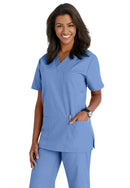 SCRUB TOP, UNISEX, V-NECK, LOWER POCKET, CEIL, LARGE, SOLD AS EACH ENCOMPASS 10000647