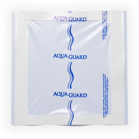 Barrier, Moisture Shower Sheets 9"X9" (5/Pk 10Pk/Bx), 5/Pk