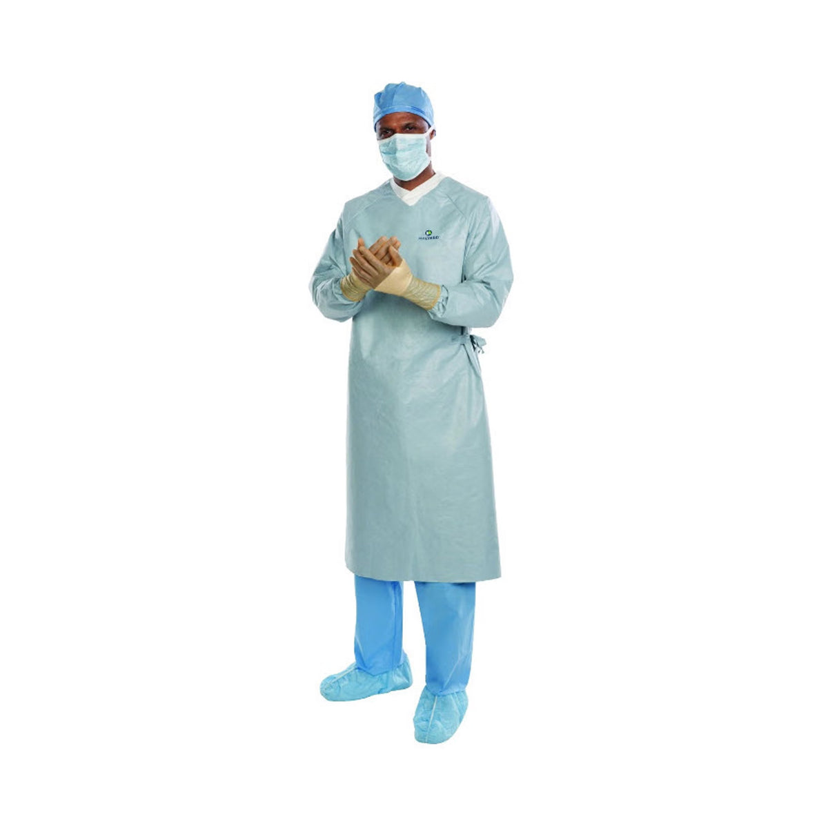 Aero Chrome Surgical Gown with Towel, 2X-Large / X-Long, 30/CS
