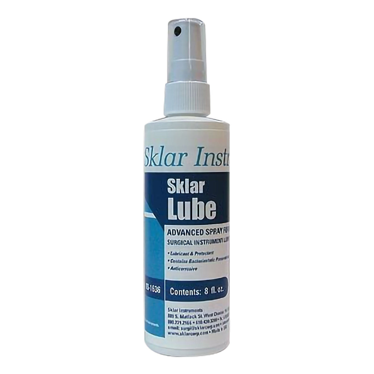 Lubricant, Spray 8Ozsklar, 1/Ea