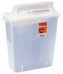 SHARPSTAR™ IN-ROOM™ MULTI-PURPOSE SHARPS CONTAINER, 3 GALLON, 16½ X 13¾ X 6 INCH, SOLD AS 10/CASE CARDINAL 8536SA
