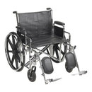 MCKESSON BARIATRIC WHEELCHAIR, 24-INCH SEAT WIDTH, SOLD AS 1/EACH MCKESSON 146-STD24ECDDA-ELR