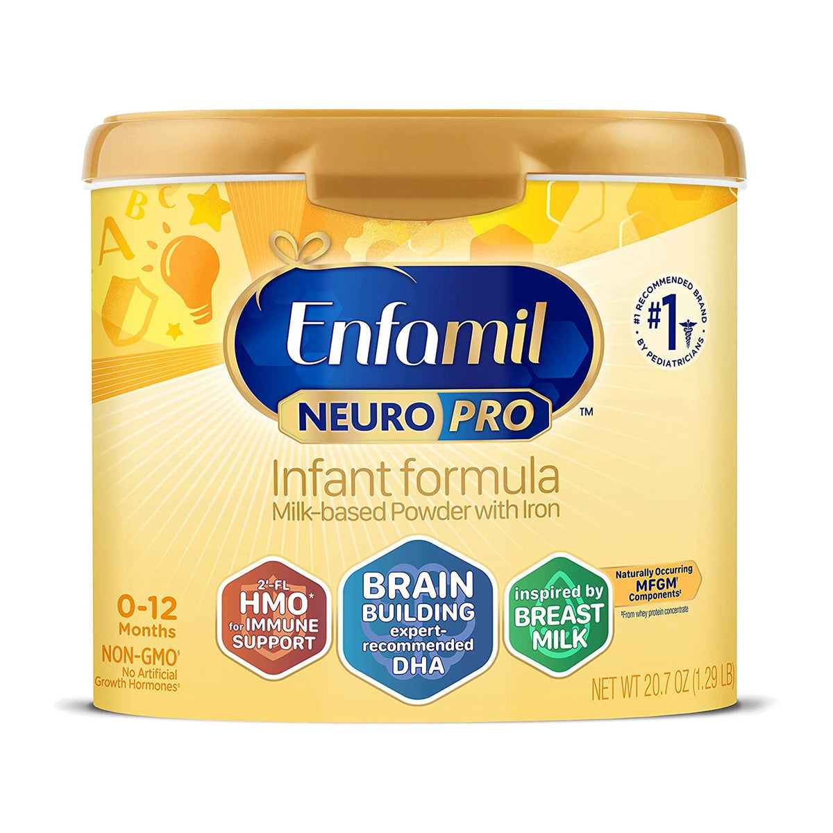 Enfamil Neuropro™ Infant Formula Milk-Based Powder With Iron, 20.7-Oz. Canister, 6/Cs