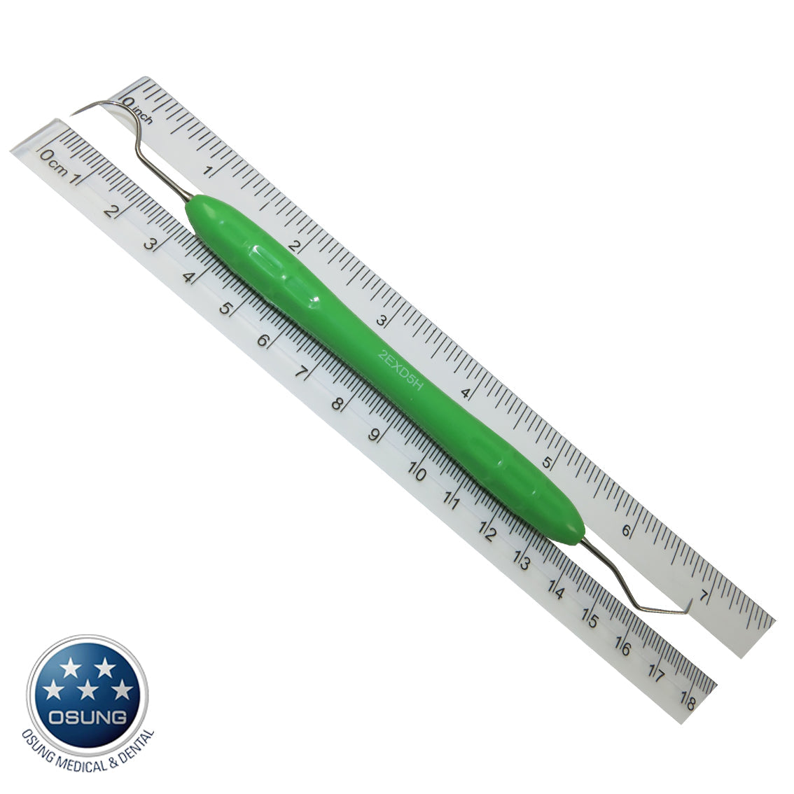 Dental Explorer, Autoclavable Silicone Handle, 2EXD5H - Osung USA