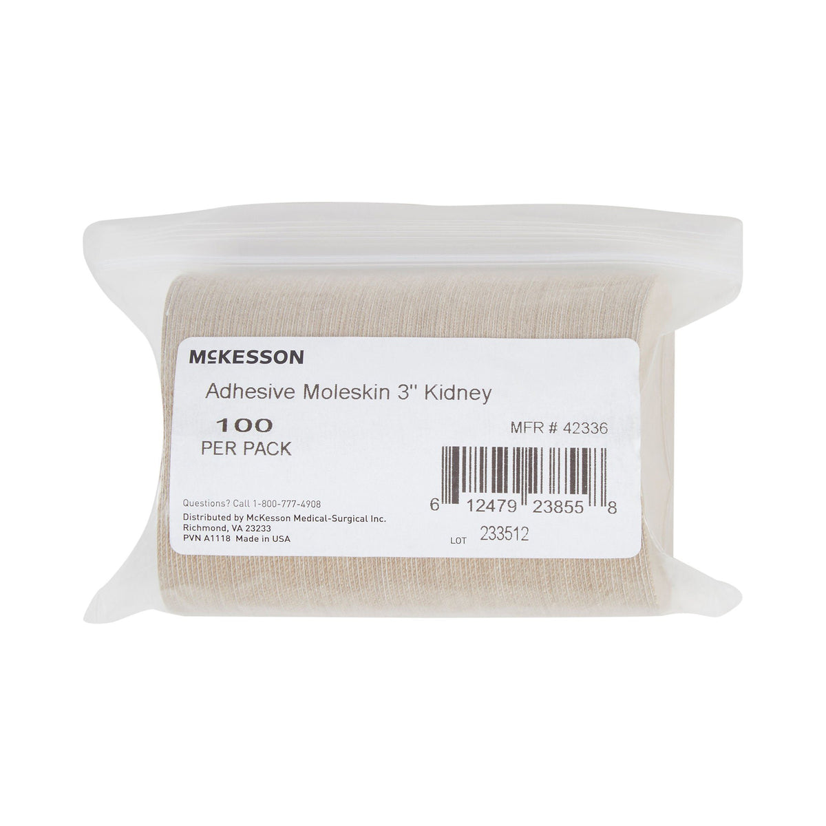 Mckesson Protective Pad, One Size Fits Most, 100/Pk