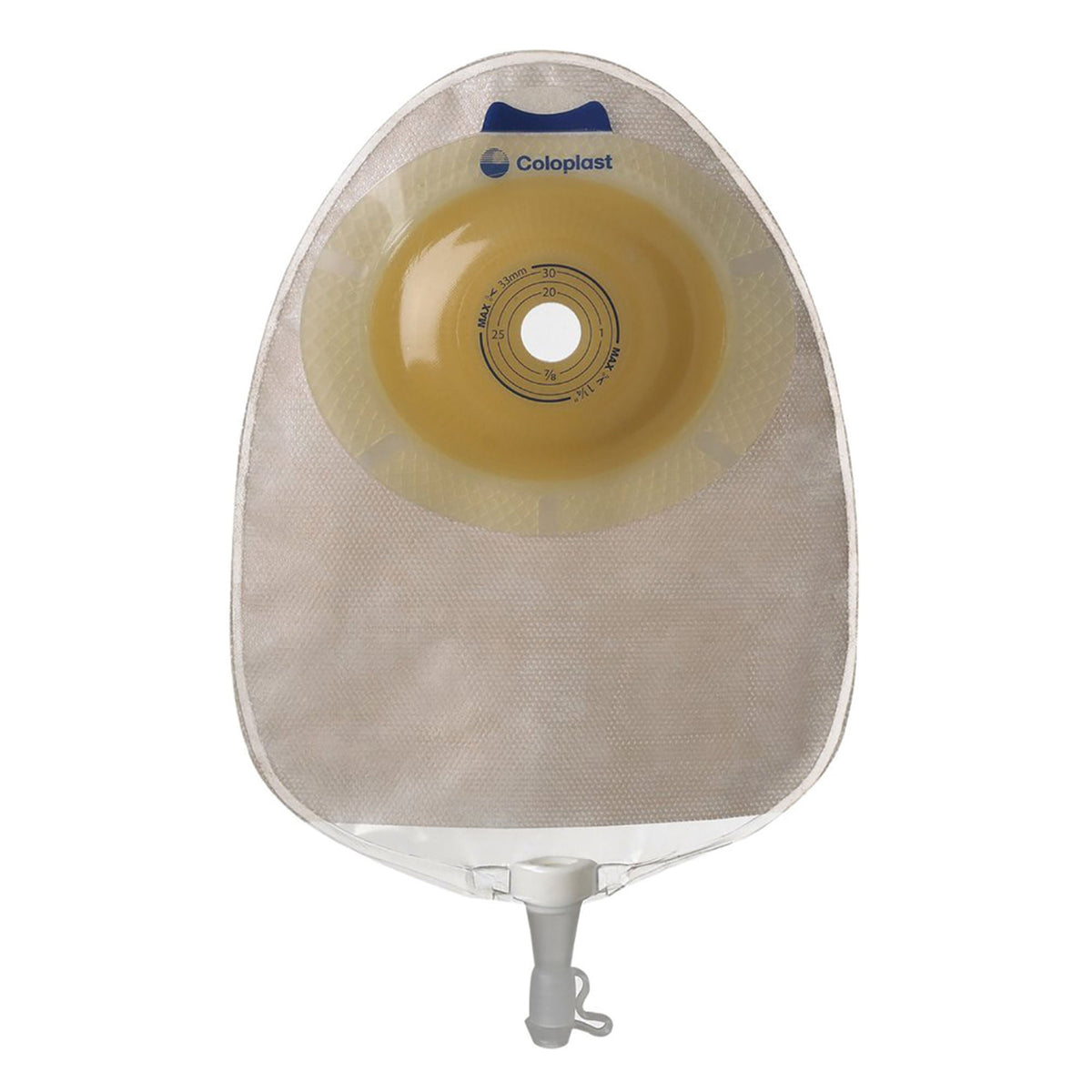 SenSura® Convex Light 1-Piece Transparent Urostomy Pouch, 15 – 33 mm Stomas, 10/BX