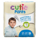 CUTIE PANTS™ TRAINING PANTS, 2T TO 3T, SOLD AS 26/BAG FIRST CR7007