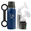Ceres Chill OG Stainless Steel Breast Milk Chiller Container, Dark Blue, 1/EA