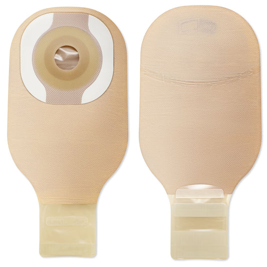Premier™ 8283 One-Piece Transparent Ostomy Pouch, Pre-cut to Fit 29 mm Stoma, 5/BX