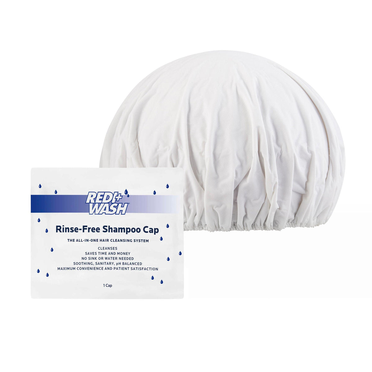 DawnMist Redi+Wash Shampoo Cap, 40/CS