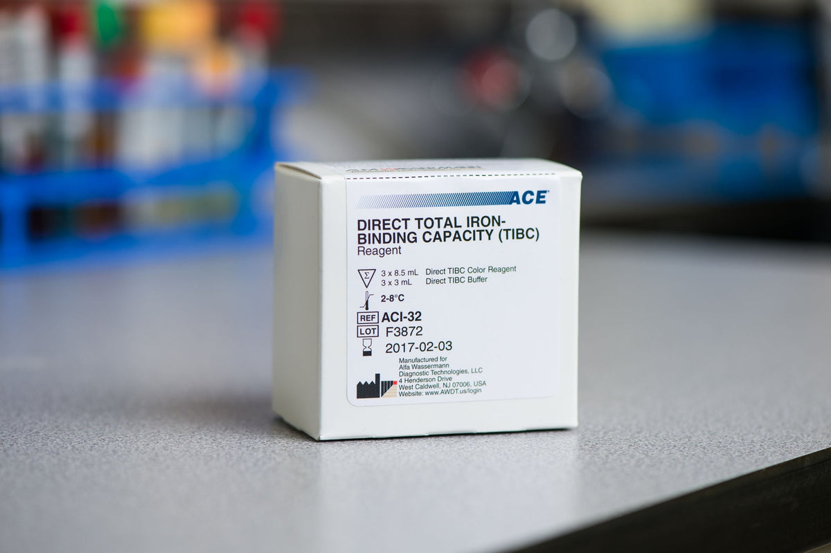 Ace® Reagent Kit for Ace and Ace Alera Analyzers, TIBC test, 1/KT