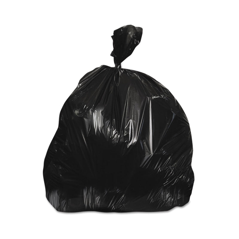 HERITAGE™ HEAVY DUTY TRASH BAG, 45 GAL, BLACK, SOLD AS 125/CASE RJ H8046HK