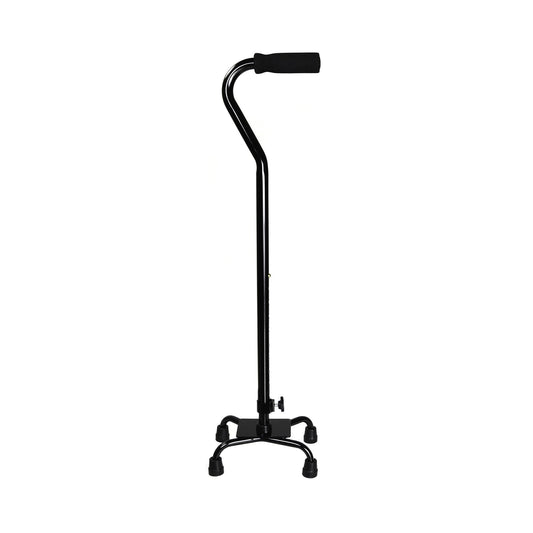 Mckesson Adjustable Steel Offset Quad Cane, 30 – 39 Inch Height, 1/Ea