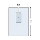 McKesson Sterile U-Drape with Split, 80 x 124 Inch, 20/CS