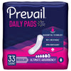 Prevail® Daily Pads Ultimate Bladder Control Pad, 16-Inch Length, 132/CS