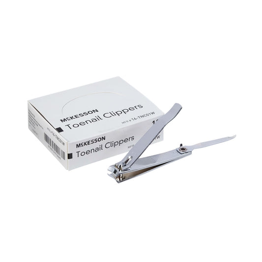 Mckesson Toenail Clippers, Thumb Squeeze Lever, 12/Bx