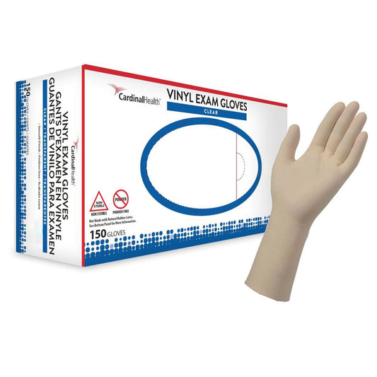 Esteem™ Vinyl Exam Glove, Large, Clear, 1500/Cs