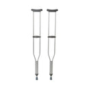 McKesson Underarm Crutches for Adults 5'10" – 6'6", 8/CS