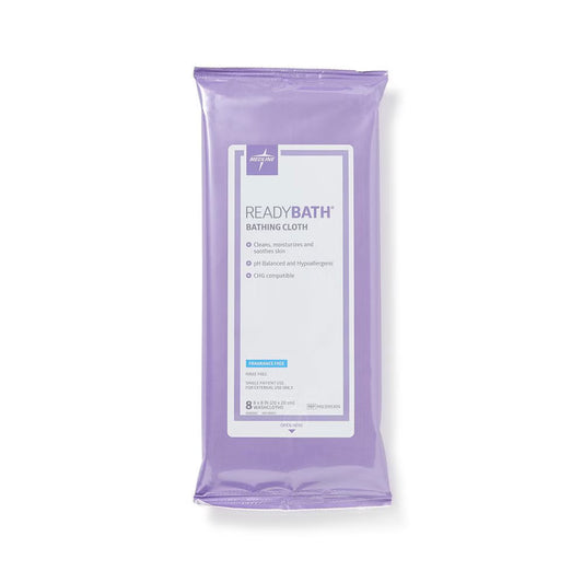 WASHCLOTH, READY BATH UNSCNTD8"X8" (30PK/CS), 30/CS